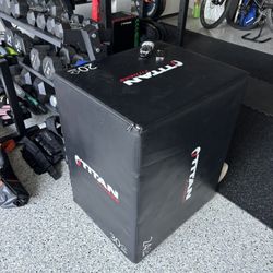 3-in-1 Soft Foam Plyometric Box – 20" x 24" x 30"