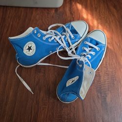 Converse Chuck Taylors (Size 10 Snorkle Blue)