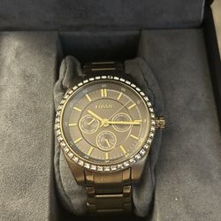 Fossil BQ1774 Modern Courier Chronograph Rose Gold Stainless Steel
