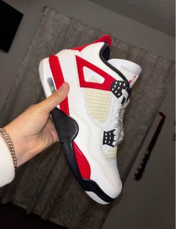 Red cement 4’s size 8 men