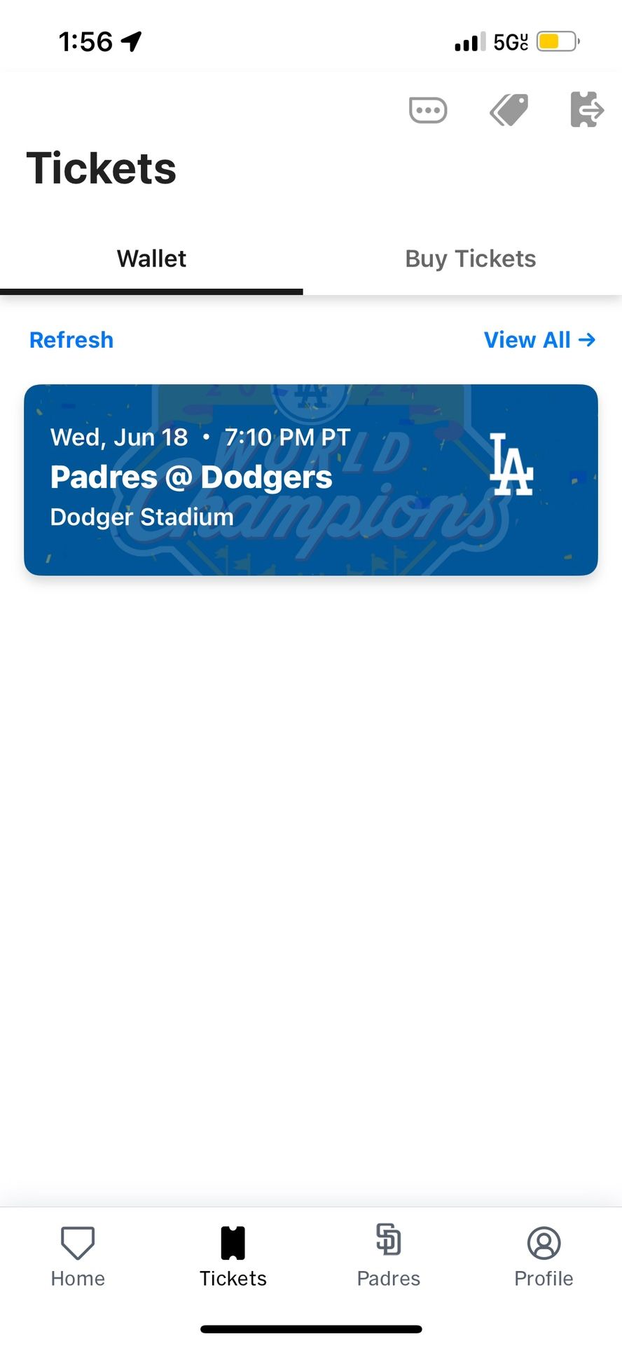 Dodgers Vs Padres 6/18