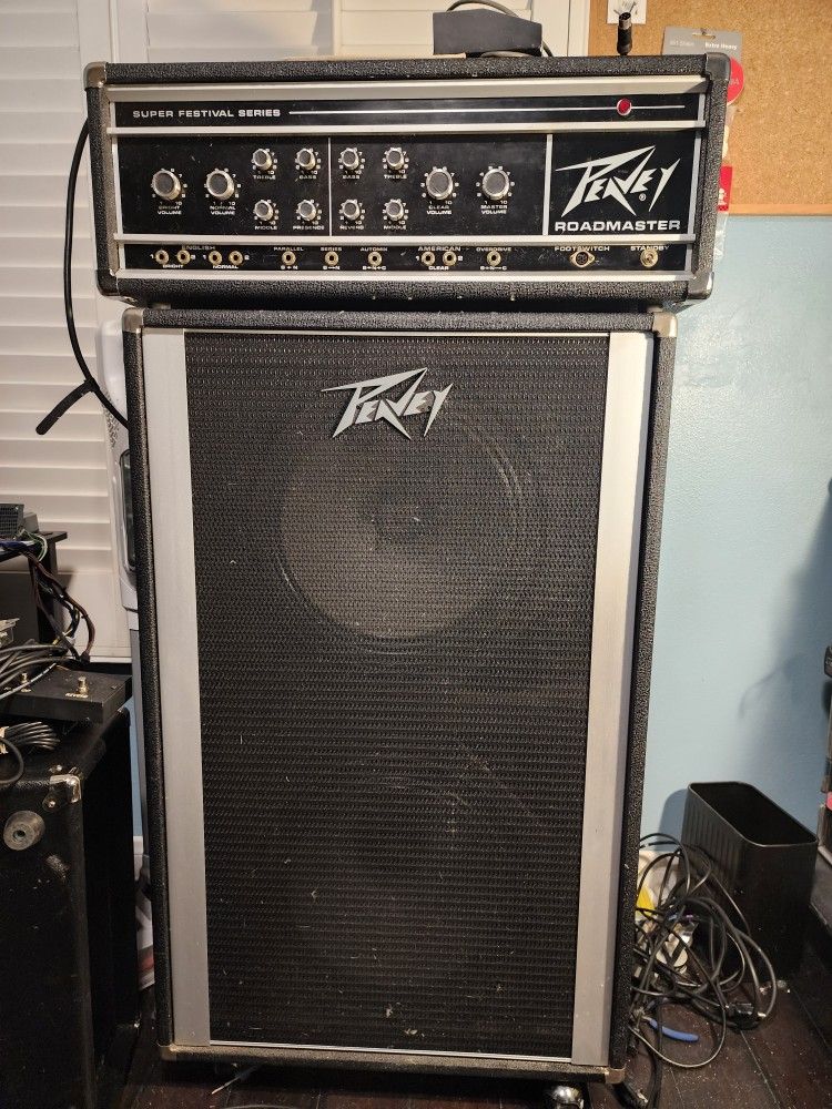 Peavey ROADMASTER Super Festival Amp And 2x15 Cab