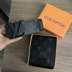 Black LV Belt