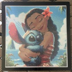 Stitch And Moana Diamond Painting 