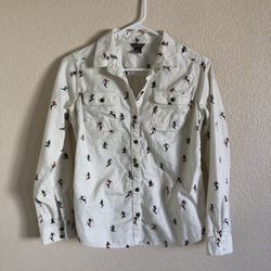 Eddie Bauer Petite Button Down Shirt
