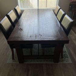 Dining Room Table and Chairs 