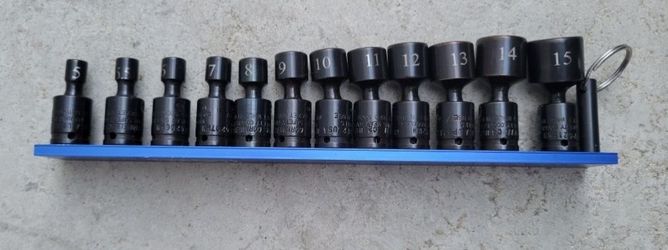 New Cornwell 1/4 Impact Swivel Set Metric USA