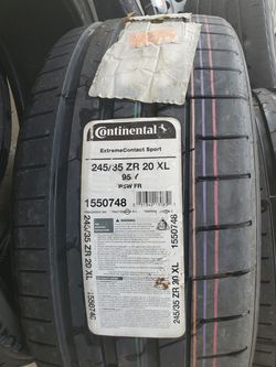 Continental ExtremeContact DW
245/35R20