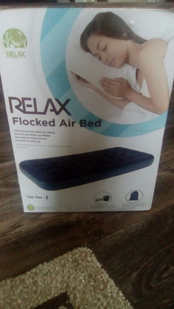 Relax Flocked Air Bed For In Knoxville Tn Offerup