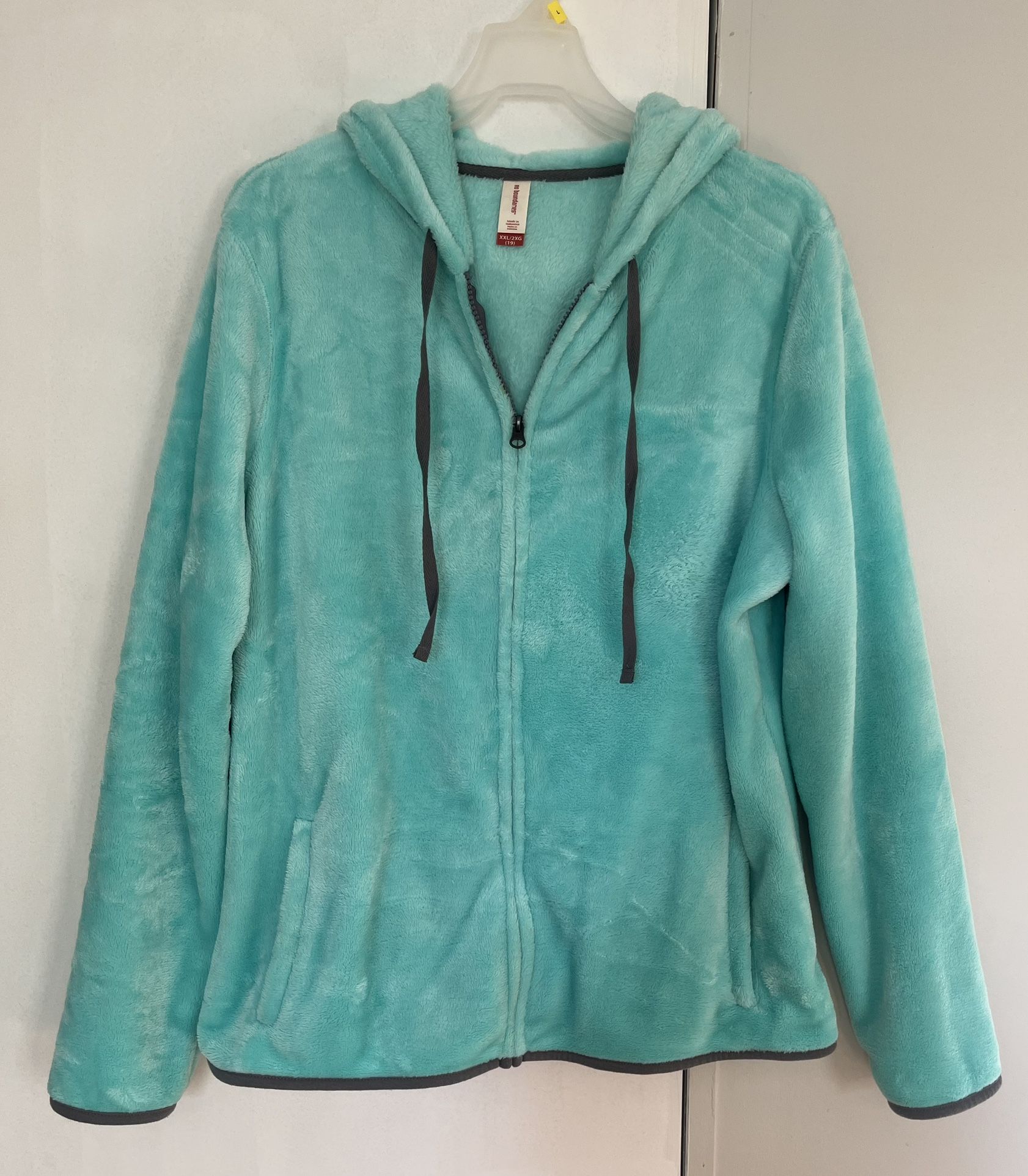 Ladies Hooded Fleece Jacket