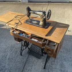 Mid Century Sewing Machine