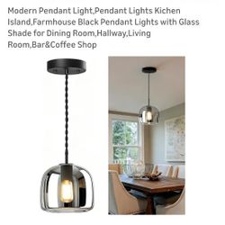 Black Pendant Light 