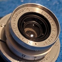 Leica Leitz Summaron 3.5cm 35mm f/3.5 Wide Angle Lens