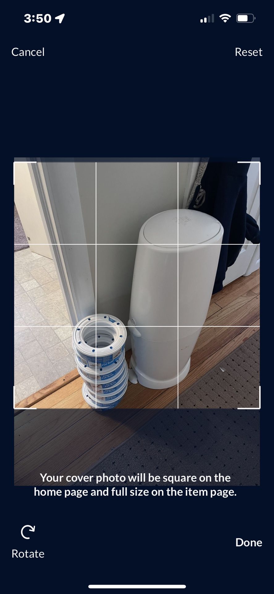 Diaper Pail With Refill