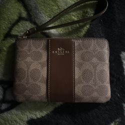 coach wristlet wallet 