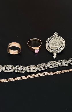 Rings and bracelets - jewelry - gold