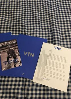 Vin Scully Farewell Letter