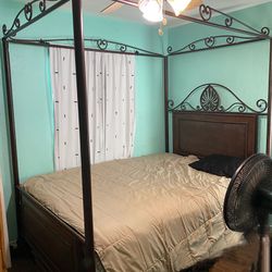 Canopy Queen Bed Frame 