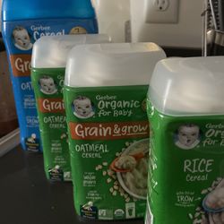 Gerber Baby Rice And Oatmeal  