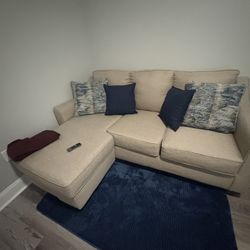 Beige Sofa 