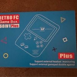 NEW-Retro FC Game Box Plus Handheld Console 168 Games
