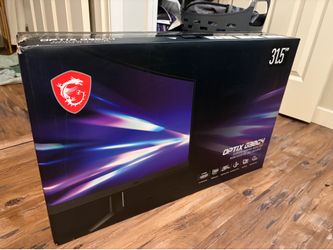 Msi Optix G32C4 Curved Gaming Monitor 165hz