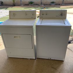 Washer and Dryer 