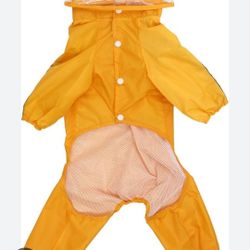 MED SIZE DOG RAIN COAT 