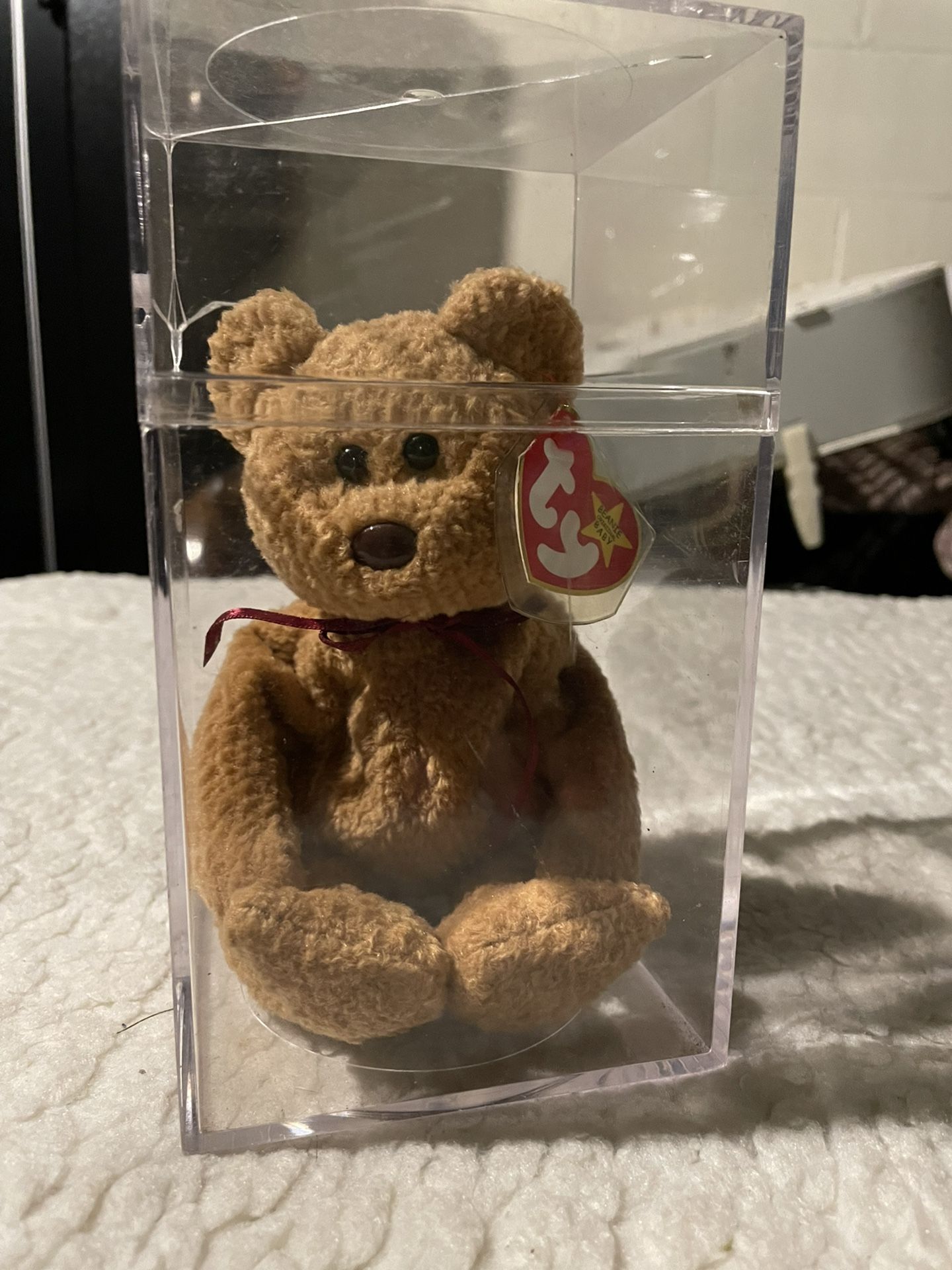 Rare Misprint 1996 Beanie baby “Curly”