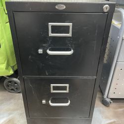 Two Drawer Office Depot File cabinet 