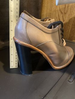 Chloe Leather Lace-up Boots