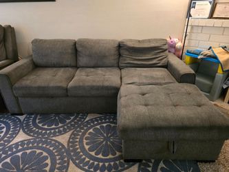 Sectional L-Shape Couch w/Storage