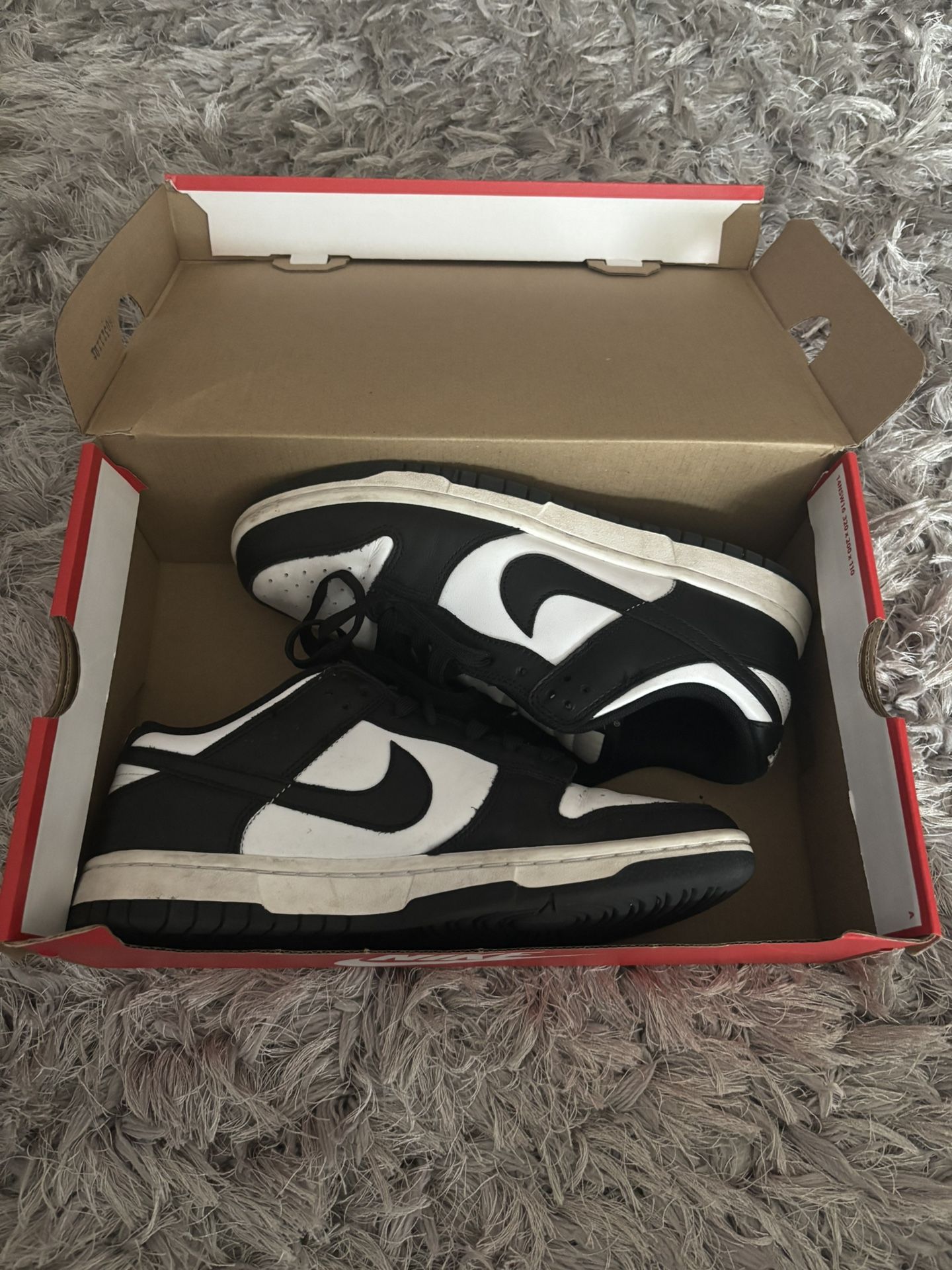 Nike Dunk Low “Panda” Sneakers (Size 7)