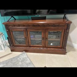 Wooden TV Stand 