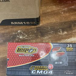 Audio Legion 4” Speakers