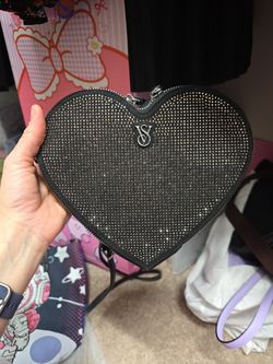 Victoria Secret Purse Heart Shaped