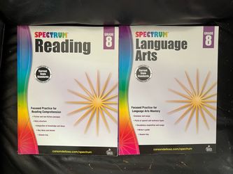 Spectrum Grade 8 Reading & Language Arts Workbooks