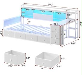 Bed frame and Matress