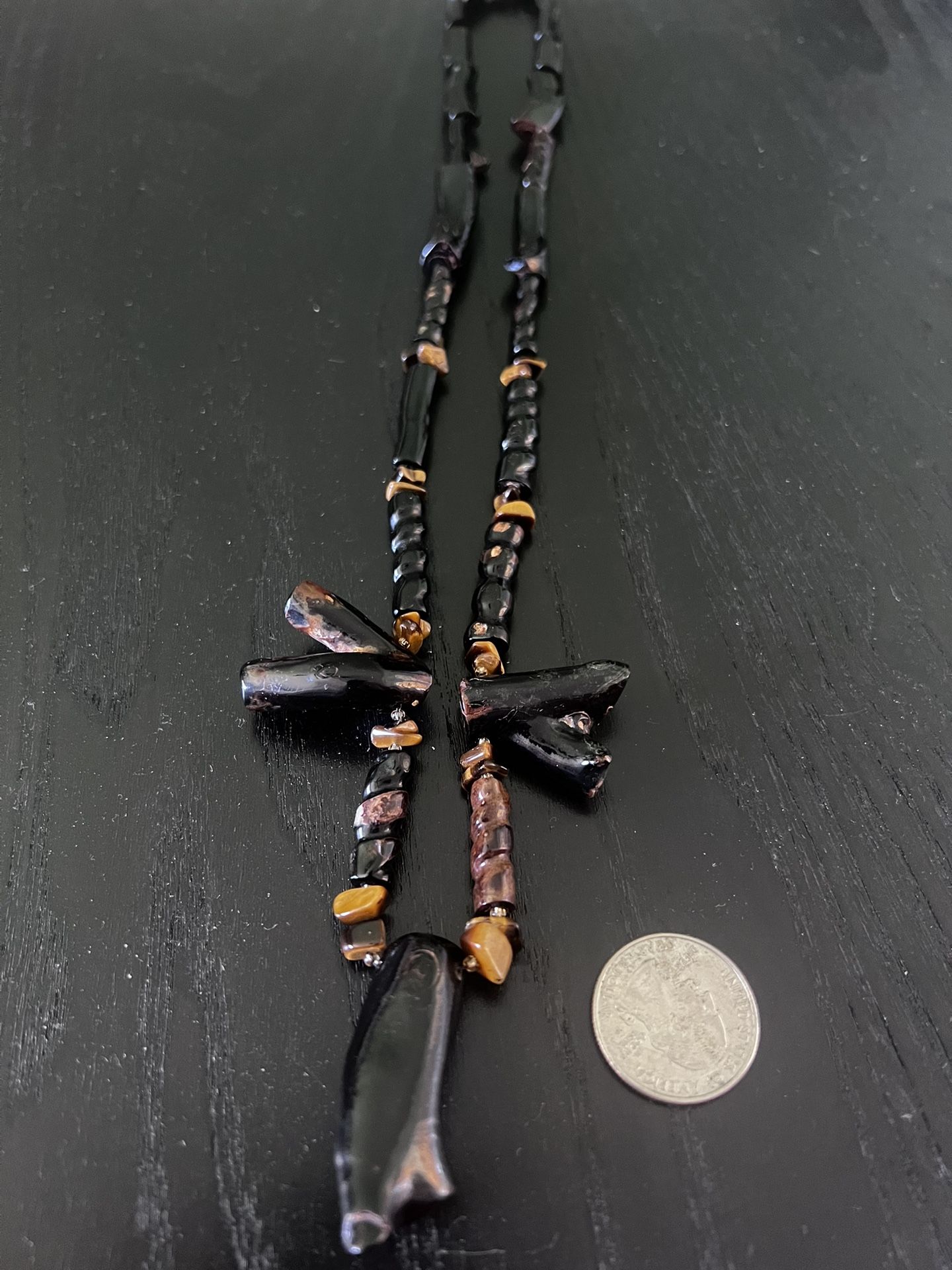 Black Coral Necklace