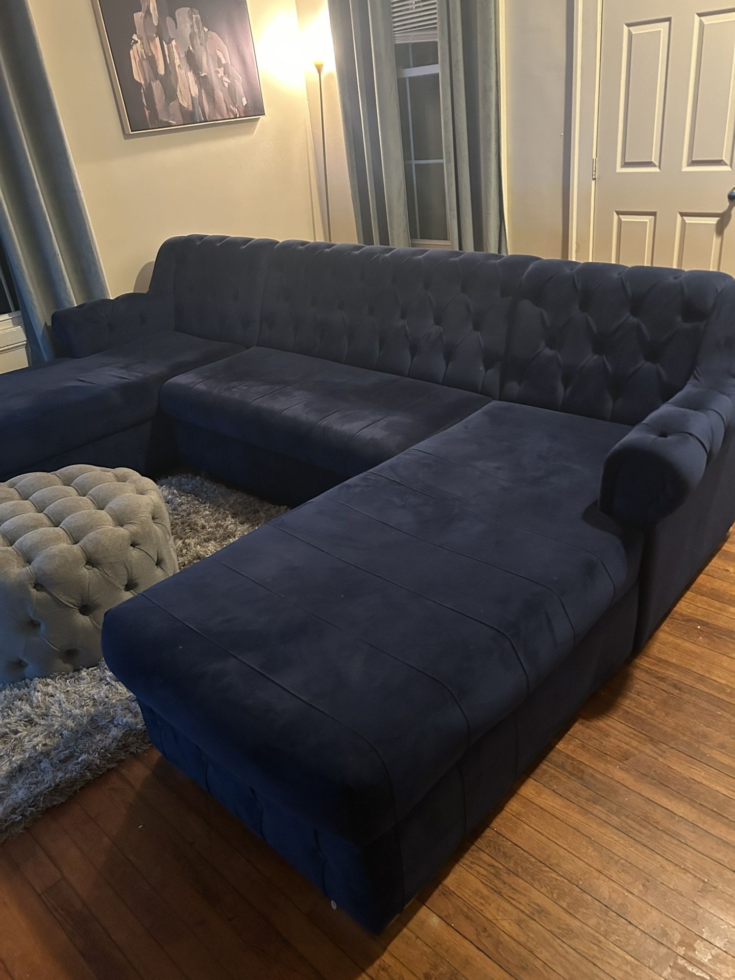 Blue Couch For Sell