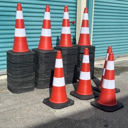Traffic Safety Cones, Landscape Cones , Construction Cones,School Cones, Church Cones ,Sports Cones 30” inches