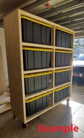 Heavy Duty Tote Racks And Shelving