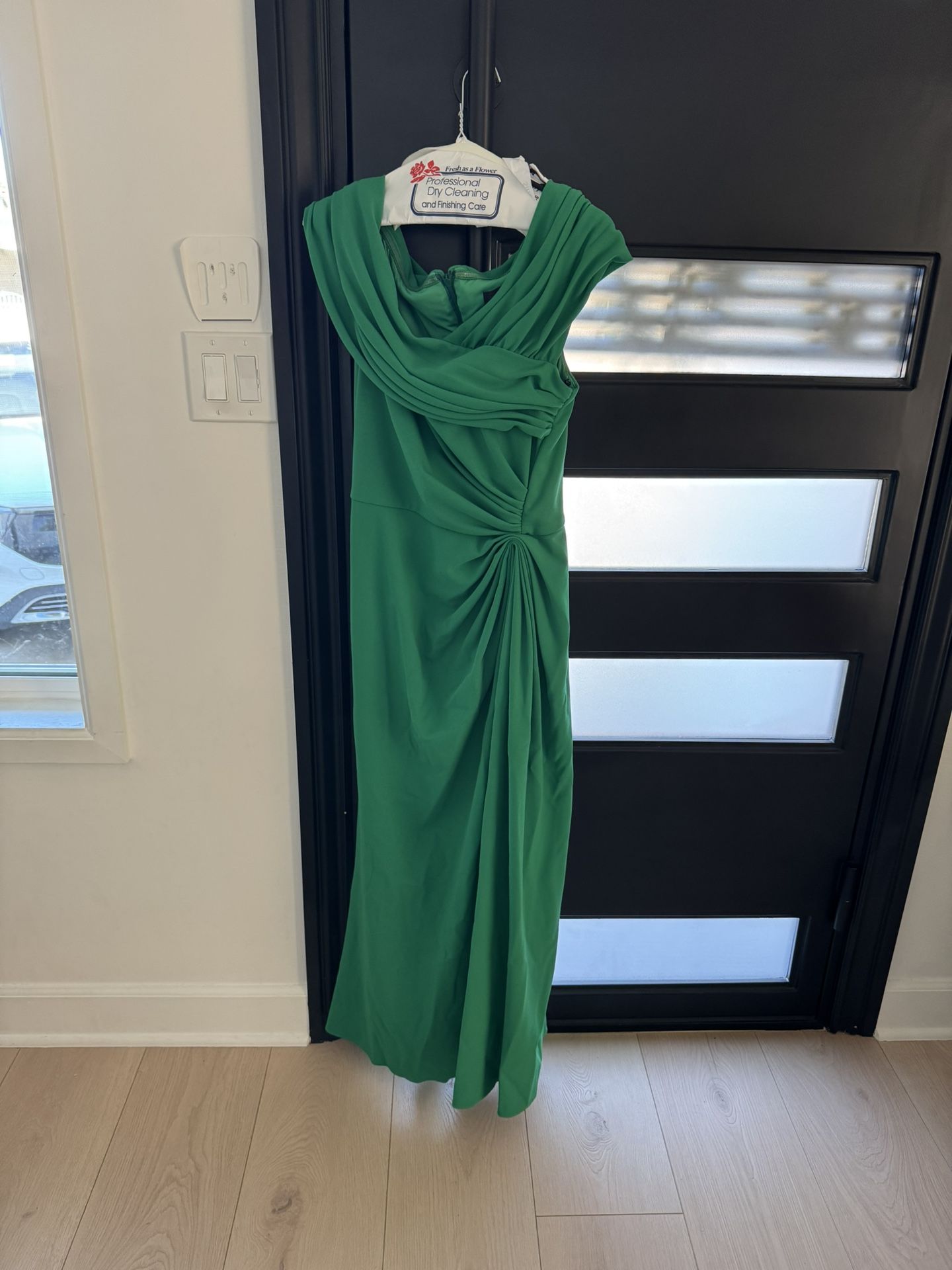 tadashi shoji green dress Tadashi Shoji Women's Pyla 3D Floral Embroidered Mini Dress main image 1