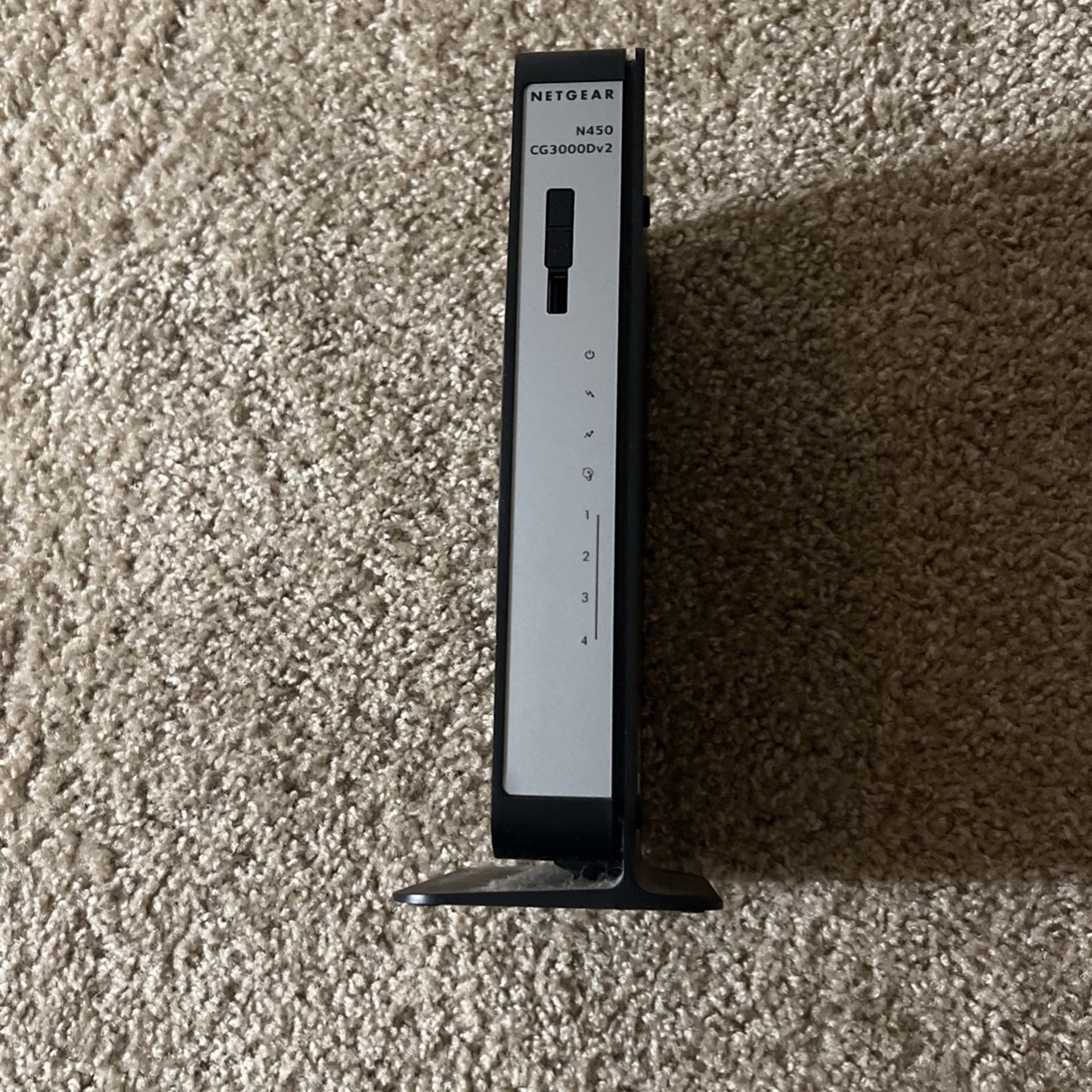 Netgear CG3000Dv2 N450 Docsis 3.0 Cable Modem Wireless Router Comcast Cox