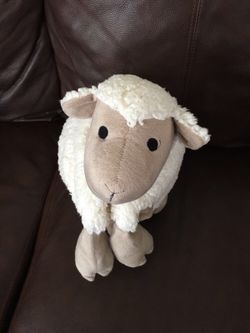 Baby sheep pillow