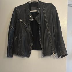 All Saints Genuine Leather Jacket