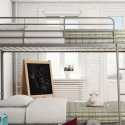 Bunk Bed Set With 2 Twin Mattresses