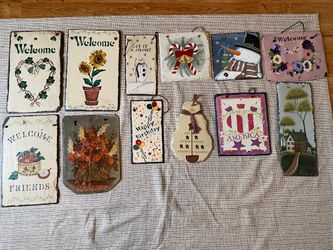 Hand painted Slates