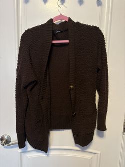 2X BROWN CARDIGAN