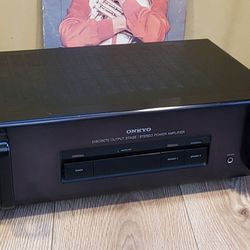Onkyo Vintage Amp Amplifier 150 WPC Made in Japan Sounds Great CLEAN 